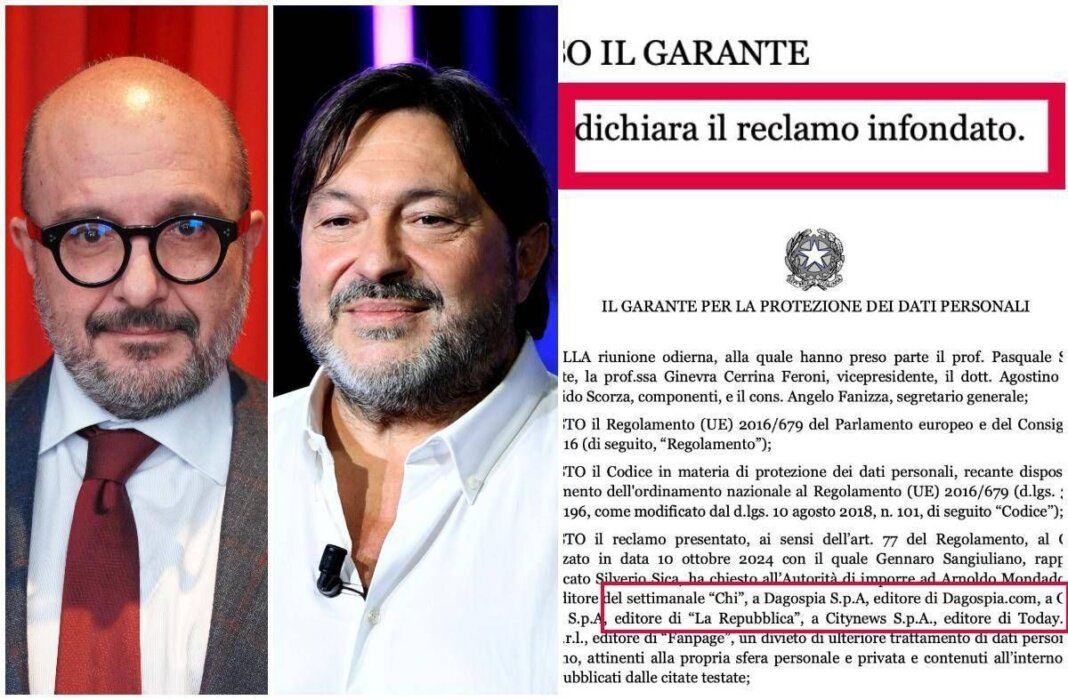 Ranucci, Sangiuliano e il Garante: ecco le date. La mail dell’ex ministro non legata alla multa a ‘Report’